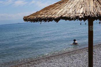 Nafsika Beach Delphi-Itea Exterior foto